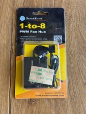 SilverStone Technology SST-CPF04 1-to-8 PWM Fan Hub BRAND NEW picture
