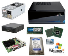 Retro Gaming InWin Mini-ITX BP655 Case/Mitac PD14TI/Atom 1.86GHz/2GB Ram/80GB HD picture