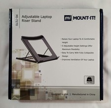 Mount-It Height Adjustable Ventilated Laptop Riser 15