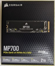 CORSAIR REFURBISHED 2TB MP700 PCIe 5.0 NVMe M.2 2280 CSSD-F2000GBMP700R2/RF2 picture