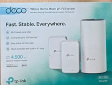 TP-Link Deco M4R AC1200 Dual-Band Mesh WiFi Router + Deco M3W Extender picture