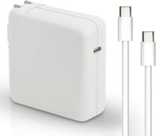 MACBOOK AIR 13 M1 2020 2019 Compatible CHARGER  61W + CABLE WALL POWER ADAPTER picture