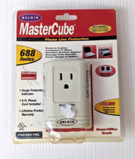 Belkin (F5C594-TEL) 688 Joules MasterCube Phone Line Protection new sealed picture
