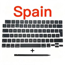 NEW Keycap Spain Black For MacBook Air 15.3
