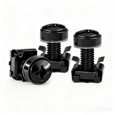 Newpindom M6 Rack Screws and Cage Nuts, 40 Pack picture