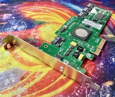 LSI Logic SAS3041E 4-Port SAS/SATA HBA Controller Card PCIe x4 L3-25070-00A picture