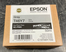 Epson UltraChrome Pro10 HD Gray Ink Cartridge T46Y700 ✅❤️️✅❤️️ BRAND NEW SEALED picture