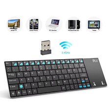 Russian Spanish English French Wireless Mini Keyboard Touchpad for PC TV Box picture