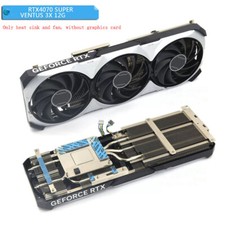 For MSI RTX4060Ti 4070 4070Ti 4080S 4090 VENTUS 3X Graphics Card Cooler w/ Fan picture