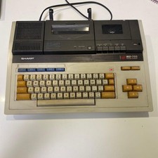 SHARP MZ-700 Retro 8-Bit Personal Computer with Built-in Cassette Deck Junk picture