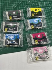 Ezink 78 7 Cartridge Lot For Epson picture