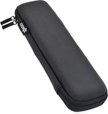 EVA Pencil Case Holder Hard Shell Stylus Pen Storage Black 8 Inch picture