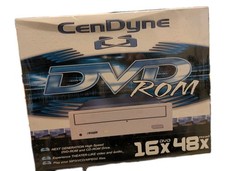 Computer DVD-CD-ROM 16x DVD Playback 48x CD-ROM New In Box Made By CenDyne picture