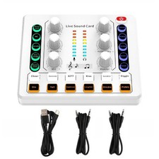 For Live Steaming For Podcasts M8 Sound Card Body Multi-scenario Compatibility picture
