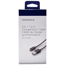 Insignia 1.2m (4 ft.) Micro USB Sync / Charger NS-MCDT2-C picture