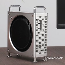 Aluminum Case/Holder for Mac mini M4/M4 Pro with Sleek Hollow-out picture