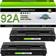 greencycle Compatible Toner Cartridge Replacement for HP 92A C4092A EP-22 LBP... picture