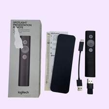 Logitech Spotlight Presentation Remote Wireless Laser Pointer 30m Range #PF2756 picture