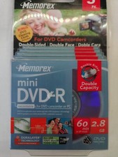 Memorex Mini DVD-R 5 Pack 4X 2.8GB 60 Min  picture