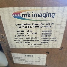 MK Imaging 10KG Bulk Black Toner Powder For HP P4014 P4015 P4515 Printers picture
