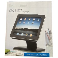 Brookstone 360° Adjustable iPad Tablet Stand View at Any Angle NEW picture