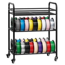 Uimoso 3-Tier 3D Printer Filament Storage Rack for Spool Organization picture