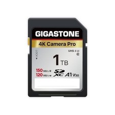 GIGASTONE 1TB 4K Camera Pro SD Card SDXC UHS-I A1 V30 U3 C10 150 MB/s High Speed picture
