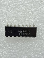 Soviet K176 Series CMOS Logic ICs – 50 pcs Assorted Lot – USSR Vintage NOS picture