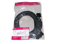 Evercool EC-DF001 4-Pin Molex PWM to 5 x PWM Computer Fan Power Y-Splitter Cable picture