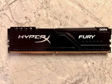 HyperX Fury 8GB DDR4 2666MHz Desktop RAM Memory HX426C16FB3/8 picture