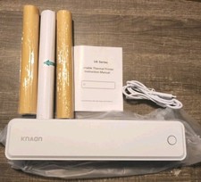 Inkless Portable Printer, Thermal Bluetooth Printing for Travel, 8.5x11 picture
