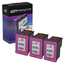 3PK Reman Replacement Ink Cartridge for HP 63XL HP F6U63AN HY Color picture