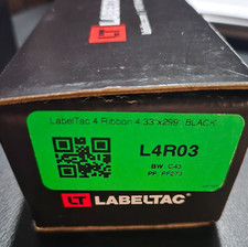 LabelTac® 4 Print Ribbon - Model L4R03 black 4