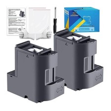 IN INTACTECH Maintenance Box 2 Pack for ET-15000 ET-3850 ET-3760 ET-4850 ET-3... picture