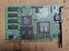 Vintage Rare Retro Gaming Tested ATI Graphics Ultra ISA Video Card Mach32 picture