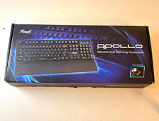 Rosewill Apollo RK-9100XBBR Mechanical Wired USB Keyboard Black w/ Wrist Rest picture