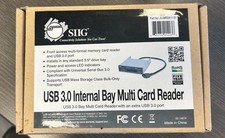 SIIG USB 3.0 Internal Bay Multi Card Reader - With Extra USB 3.0 Port picture
