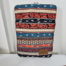 Kinmac Laptop Tablet iPad Case Stripe Design Padded Interior Zippered Pouch 14” picture
