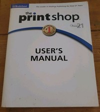 The Printshop Version 22 User Manual Guide Brøderbund picture
