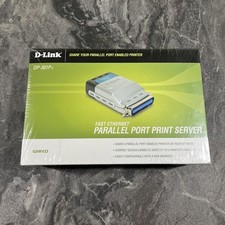 D-Link DP-301P+ Fast Ethernet Parallel Port Print Server SEALED BRAND NEW picture