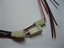 200 pcs 2510 Pitch 2.54mm 2 Pin Female Connector with 26AWG 30cm Leads Cable New picture
