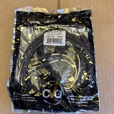 NEW: Comprehensive Video Group 6FT SVHS 4pin Plug To 2 BNC Plugs Breakout Cable picture