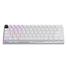 Logitech G PRO X 60% Wireless Gaming Keyboard Linear Optical 920-012169 White picture