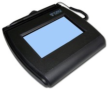 Topaz T-LBK755SE-BBSB-R SignatureGem LCD 4x3 Signature Capture Pad Dual Serial picture