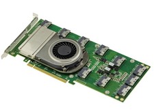 PCIe 4.0 Type Switch Card 10x SFF-8654 8i for 5 Graphics Cards picture