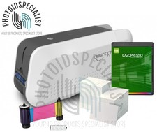 IDP Smart-51D Dual Side Photo ID Card Printer Complete Bundle picture