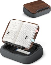 Lap Book Pillow Stand with Storage, Adjustable Beanbag Reading Pillow picture
