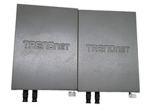 2X TRENDnet TFC-110MST 100BaseTX-100BaseFX Multi Mode ST Fiber Converter picture