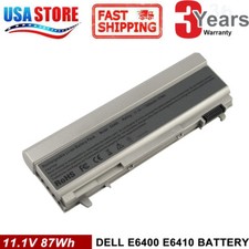9CELL 87WH Battery For Dell LATITUDE E6400 E6500 E6410 E6510 F8TTW 4M529 COOL picture