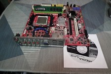 MSI Media Live MS-7329 VER:1.2 Socket AM2 AMD Motherboard +Athlon X2,1Gb,Drivers picture